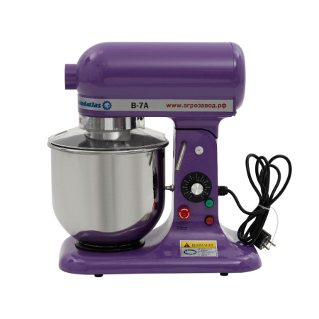 Миксер планетарный B-7A Foodatlas Eco, фиолетовый